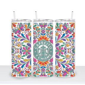 cafecito y chisme tumbler