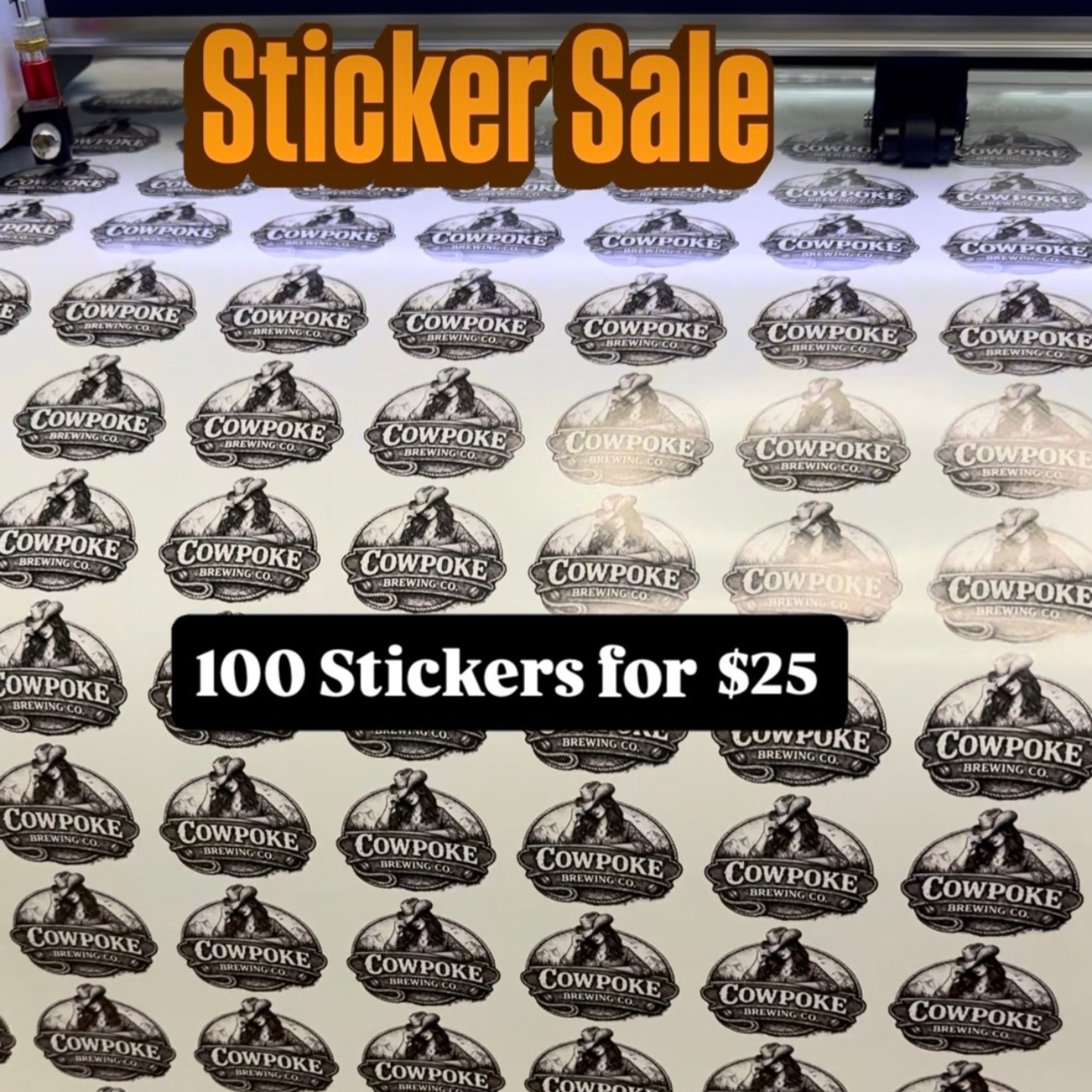 Sticker Sale! 100 stickers $25.00