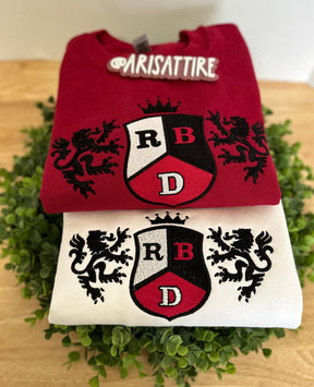 Embroidered RBD Crest Crewneck - Rebelde Tour Sweatshirt