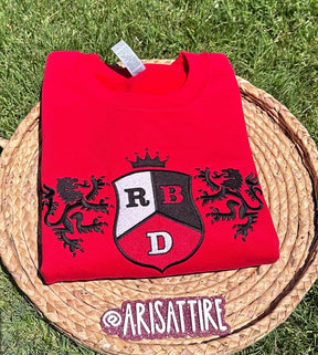 Embroidered RBD Crest Crewneck - Rebelde Tour Sweatshirt