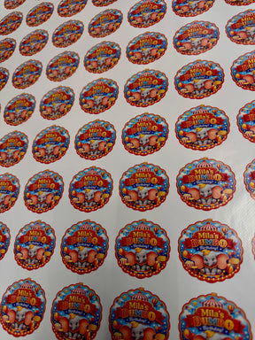 Custom stickers, small business stickers, cup stickers