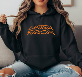 latina foreva embroidered hoodie, tropicoqueta hoodie, karol g, festival outfits,